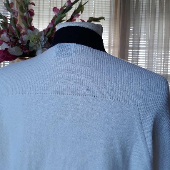 Vince 100% cashmere open colorblock cardigan - Picture 7 of 9